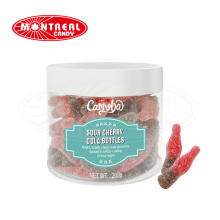 Garrafas de Sour Cherry Cola Candy Candy por atacado